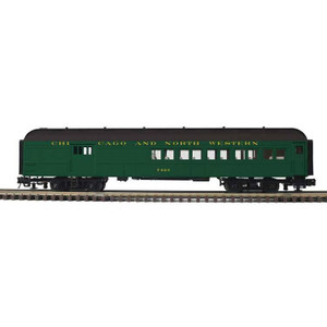 Atlas ~ O Scale ~ Trainman ~ 60' Heavyweight Combine ~ 2-Rail ~ Chicago & North Western #3606 ~ 2001285-1