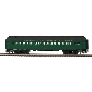 Atlas ~ O Scale ~ Trainman ~ 60' Heavyweight Coach ~ 2-Rail ~ Chicago & North Western #3220 ~ 2001198-1