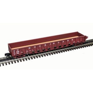 Atlas ~ O Scale ~ Trainman ~ 52'6" 70-Ton War-Emergency Gondola ~ 2-Rail ~ Chicago, Rock Island and Pacific #1071 ~ 2002857-1