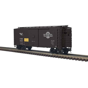 Atlas ~ O Scale ~ Trainman ~ 40' Sliding-Door Boxcar ~ 3-Rail ~ Ready to Run ~ Clinchfield ~ 2001243