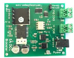 Tam Valley Depot ~ 5 Amp Trip / 3 A Continuous Duty DCC Booster Board ~ DAB002