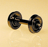 Intermountain ~ HO Scale ~ 36" Blackened Brass Ball Bearing Insulated Wheel Sets pkg(6) ~ 40059
