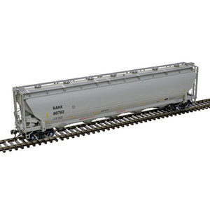 Atlas ~ HO Scale ~ Trinity 5660 PD Covered Hopper ~ Ready to Run ~ GE Rail Services NAHX #60861 ~ 20007497