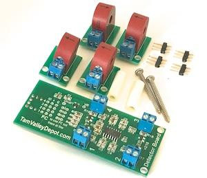Tam Valley Depot ~ Detector Board + 4 Transformers for QuadLN_S ~ DBQ001
