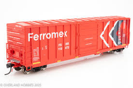 Atlas ~ HO Scale ~ Master ~ CNCF 5000 50' Boxcar ~ Ready to Run ~ Ferromex #107932 ~ 20007544