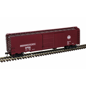 Atlas ~ HO Scale ~ Master ~ Postwar 50' Single-Door Boxcar ~ Ready to Run ~ Pennsylvania Railroad #604835 ~ 20007527