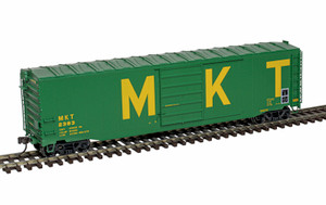 Atlas ~ HO Scale ~ Master ~ Postwar 50' Single-Door Boxcar ~ Ready to Run ~ Missouri-Kansas-Texas #2383 ~ 20007528