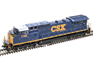 Atlas ~ N Scale ~ Master Silver ~ GE Dash 8-40CW ~ Standard DC ~ CSX #7788 ~ 40005830