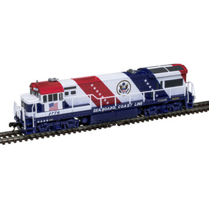 Atlas ~ N Scale ~ Master Silver ~ GE U36B ~ Standard DC ~ Seaboard Coast Line #1776 ~ 40005954