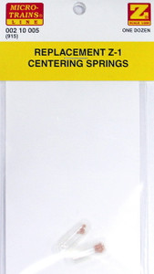 Micro Trains Z Scale ~ (915) Replacement Z-1 Centering Springs (12) ~ 00210005