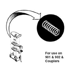 Micro Trains Z Scale ~ (916) Replacement Z-2 Centering Springs (12) ~ 00210006