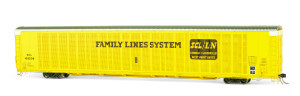 Roka ~ HO Scale ~ SCL #109208 SAFE-PAK AUTO RACK, TRI-LEVEL, LOW ROOF, TRI-FOLD END DOORS ~ 109208