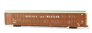 Roka ~ HO Scale ~ NW #400023 SAFE-PAK, BI-LEVEL, HIGH ROOF, CLAM SHELL END DOORS ~ 400023