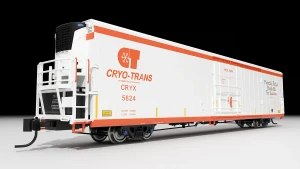 Rapido ~ N Scale ~ Greenbrier 7780cuft Reefer Cryo-Trans #5555 (Old Main) ~ 567001