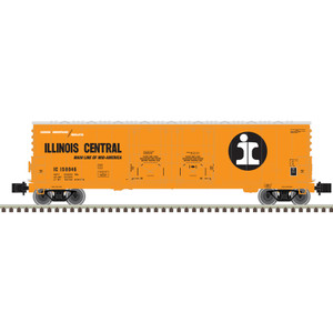 Atlas ~ Z Scale ~ Evans Double Plug Door Boxcar ~ Illinois Central #150046 ~ 75000019