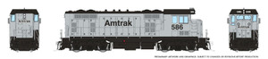 Rapido ~ HO Scale ~ CF7 w/ Square Cab ~ Amtrak #586 ~ DC/Silent ~ 070123