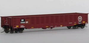 Trainworx N Scale ~ Norfolk Southern 52' Gondola ~ 194409 ~ Metal Wheels ~ 2521302