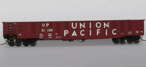 Trainworx N Scale ~ Union Pacific 52' Gondola 31210 ~ Metal Wheels ~ 2520732