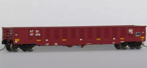 Trainworx N Scale ~ Santa Fe ATSF ~ 52' Gondola #87928 ~ Metal Wheels ~ 2522518