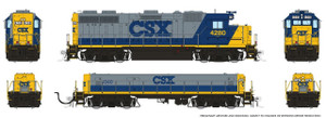 Rapido ~ HO Scale ~ EMD GP39 Mother+Slug ~ CSX #4285 + #1045 ~ DC/DCC/Sound ~ 039528
