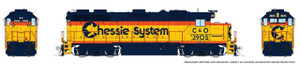 Rapido ~ HO Scale ~ EMD GP39 ~ Chessie #3914 ~ DC/Silent ~ 039007