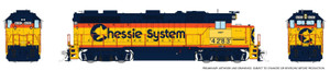 Rapido ~ HO Scale ~ EMD GP39 ~ CSX - Chessie Patch #4283 ~ DC/Silent ~ 039009
