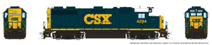 Rapido ~ HO Scale ~ EMD GP39 ~ CSX ~ #4294 ~ DC/Silent ~ 039017