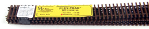 Micro Engineering ~ HO Scale ~ Code 55 ~ Weathered 36" Flex-Trak 1 Piece ~ 12-108