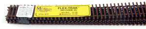 Micro Engineering ~ HO Scale ~ Code 55 ~ Weathered 36" Flex-Trak 24 Piece Bundle ~ 12-108