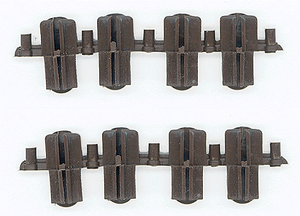 Micro Engineering ~ G Scale ~ Plastic Transition Rail Joiners, Code 250 to 205 ~ 26-007