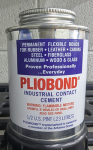 Micro Engineering ~ Pliobond Industrial Contact Cement  ~ Adhesive ~ 8oz .23L Can~  49-101