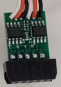 RR-CirKits ~ SSSB Digitrax Dual Head Signal Decoder/Driver ~ 10 Pin Header