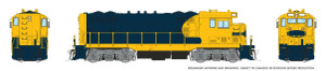 Rapido ~ HO Scale ~ CF7 w/ Square Cab ~ Unnumbered, ex-Santa Fe ~ DC/Silent ~ 070199