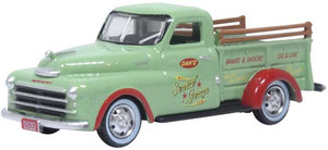 Oxford ~ HO Scale ~ 1948 Dodge B-1B Pickup Truck ~ Assembled ~ Dans Service Garage ~ 87DP48003
