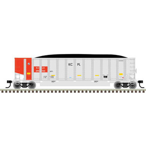 Atlas ~ HO Scale ~ Aluminum Coal Hopper Gondola Car ~ Kansas City Power & Light KCLX #394080 ~ 20007720