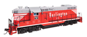 Walthers Proto ~ HO Scale ~ EMD GP7 ~ LokSound Select Sound and DCC ~ Chicago, Burlington & Quincy #213 ~ 920-42420