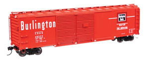 Walthers Proto ~ HO Scale ~ 50' AAR Double-Door Boxcar ~ Chicago, Burlington & Quincy #48596 ~ 920-101675