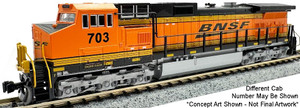 Kato ~ N Scale ~ C44-9W BNSF #700 ~ DCC Sound Version ~ 176-3517S