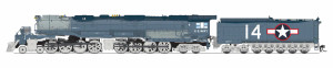 Broadway Limited ~ HO Scale ~ UP Big Boy 4-8-8-4 #14 ~ US Navy Fantasy Paint ~ DC Version ~ 9531