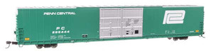 Walthers Proto ~ HO Scale ~ 86' Pullman-Standard Double-Door Hi-Cube Boxcar ~ Penn Central #295444 ~ 920-102124