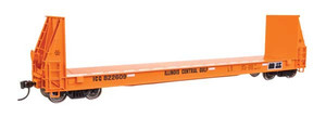 Walthers Proto ~ HO Scale ~ 50' Sieco Pulpwood Flatcar ~  Illinois Central Gulf #822615 ~ 920-104524