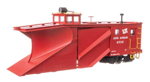 WalthersProto ~ HO Scale ~ Russell Snowplow ~ Ann Arbor #4502 ~ 920-110030