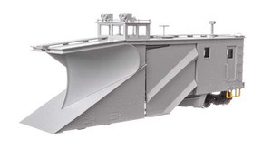 WalthersProto  ~ HO Scale ~ Russell Snowplow ~ MOW Gray ~ 920-110038