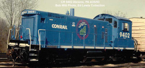 Bowser ~ HO Scale ~ EMD SW1001 Conrail #9402 ~ DC/DCC Installed ~ 60592