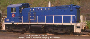 Bowser ~ HO Scale ~ EMD SW1001 Union Rail Road #102 ~ DC/DCC Ready ~ 60618