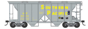 Bowser ~ N Scale ~ 70 Ton Two Bay Covered Hopper Southern Pacific #400304 ~ 38287