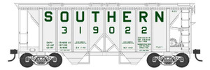Bowser ~ N Scale ~ 70 Ton Two Bay Covered Hopper Southern #319081 ~ 38291