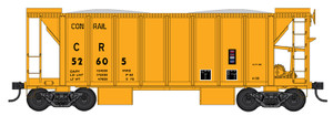 Bowser ~ N Scale ~ 70 Ton 2 Bay Ballast Cars ~ Conrail #52605 ~ 38301