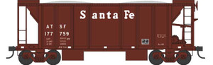 Bowser ~ N Scale ~ 70 Ton 2 Bay Ballast Cars ~ ATSF #177770 ~ 38332
