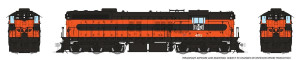 Rapido ~ HO Scale ~ Bessemer & Lake Erie ~ SD7 #452 ~ DC/Silent ~ 050202